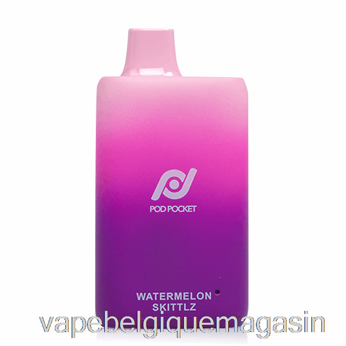 Vape Juice Pod Pocket 7500 Pastèque Jetable Skittlz